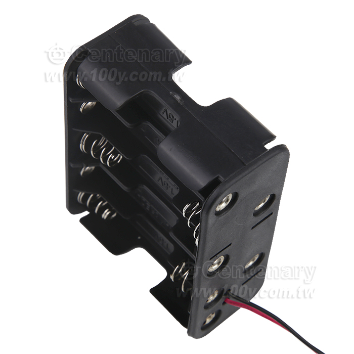3號10只 背靠背電池盒方型 (串聯) - 161229 產品圖片