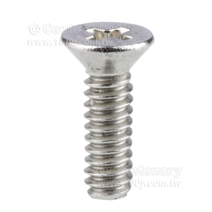 304不銹鋼美制十字沉頭螺絲英制3/8(9.53mm)-4#（M2.84) - 161634 產品圖片