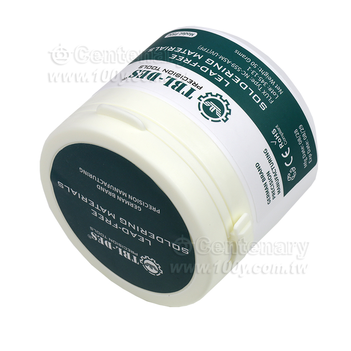 德士環保無鉛助焊膏 米黃膏體 50g - 154214 產品圖片