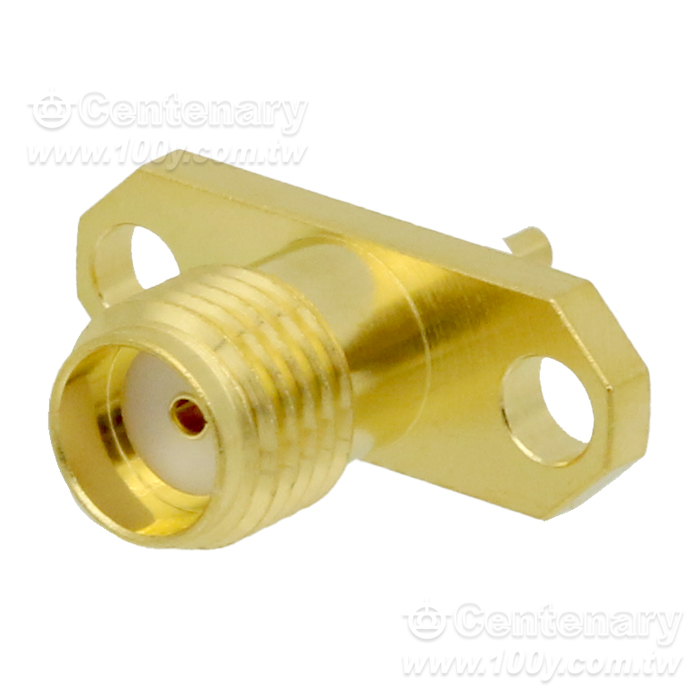 SMA Jack ϕ16mm 2 Hole Flange - 95199 產品圖片