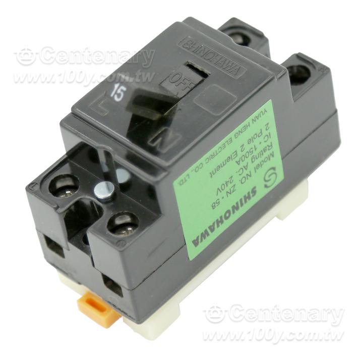 小型N.F.B 110/220V 1.5KA軌道式
  - 161650 產品圖片