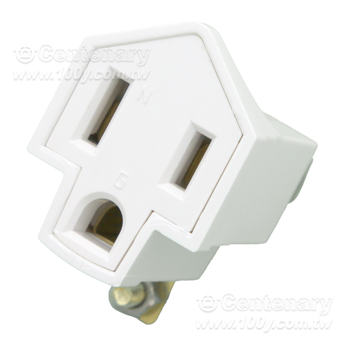 3P to 2P Power Plug Adapter - 95274 Product Image