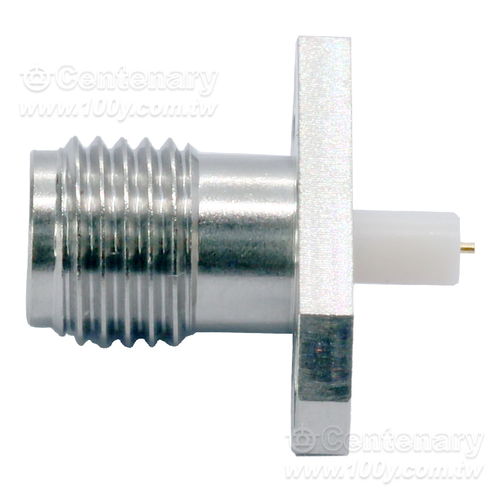 SMA Jack ?16mm 2 Hole Flange With Round Contact; - 95409 Product Image