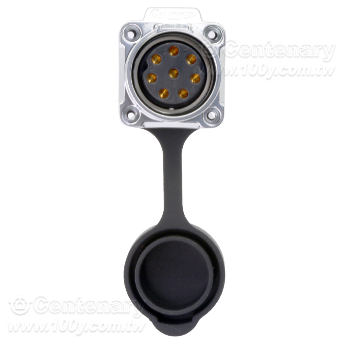 Cnlinko  LP28 Type Connecting 8-core/dock Female Plug/Multi core power supply Industrial waterproof connectors - 161672 Product Image