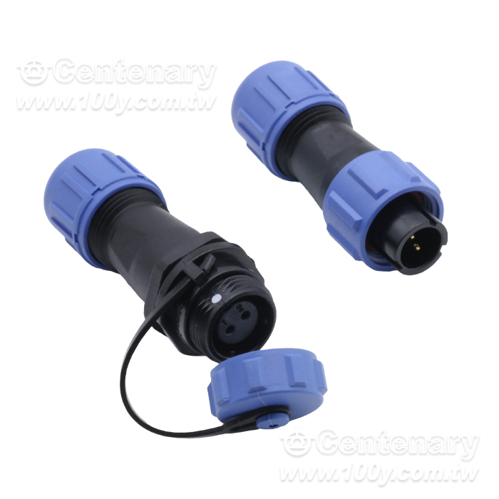 電纜插頭+電纜對接插座 2P - 162725 產品圖片