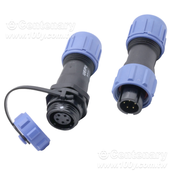 電纜插頭+電纜對接插座 5P - 162728 產品圖片