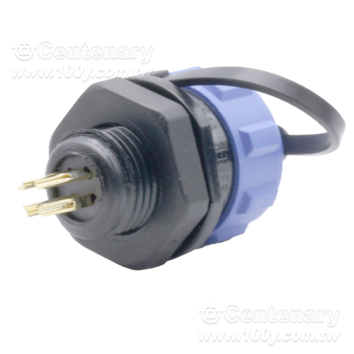 電纜插頭+後螺母插座 4P - 162731 產品圖片