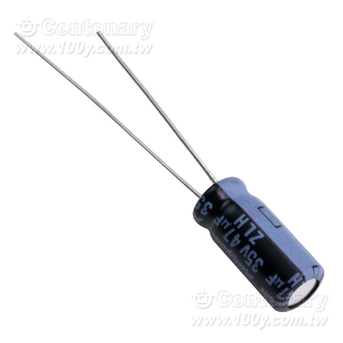 Rubycon_47uF/35V Miniature Aluminum Electrolytic Capacitor - 102459 Product Image