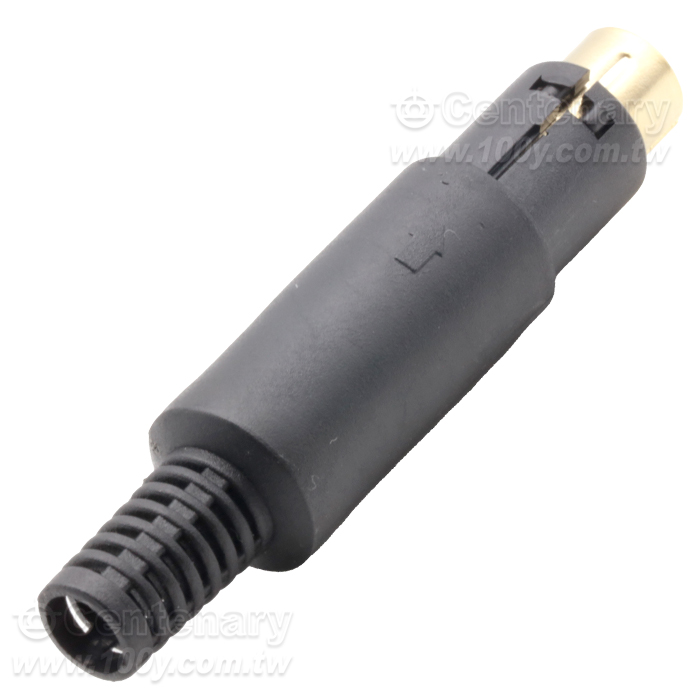 Mini-DIN Circular, High Density-Cable Mounting Sockets - 162763 Product Image