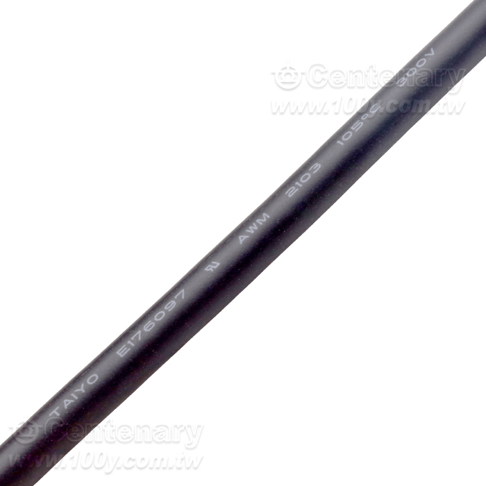 高柔動力帶剎車伺服電機綫4C*0.5mm2+2C*0.2mm2黑 - 162133 產品圖片