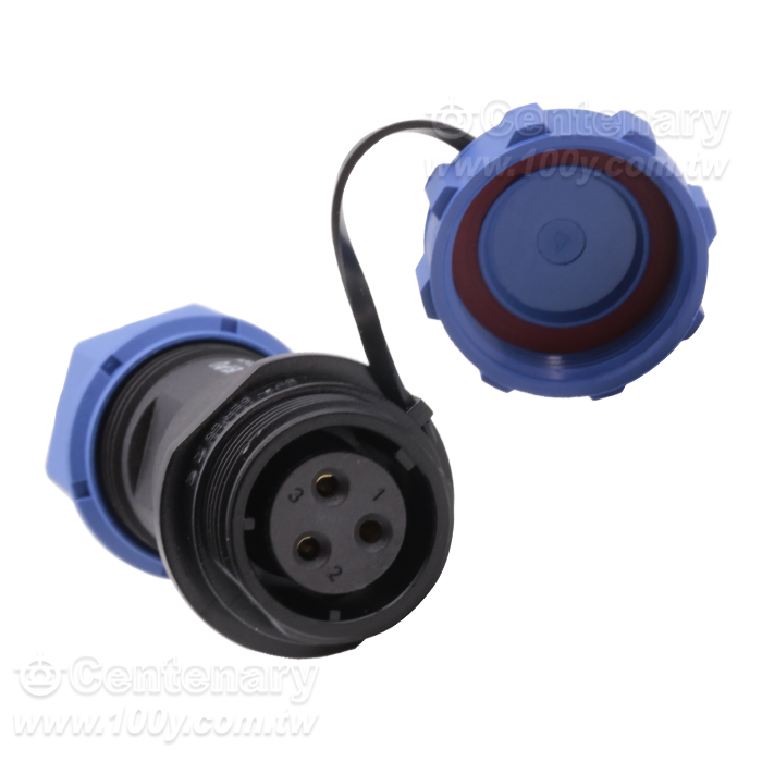 電纜插頭+電纜對接插座3P 10A/500V - 162803 產品圖片