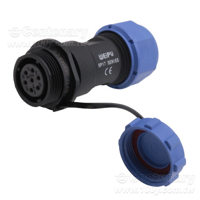 IP68 Cable Connector Cable plug + cable docking socket - 162806 Product Image