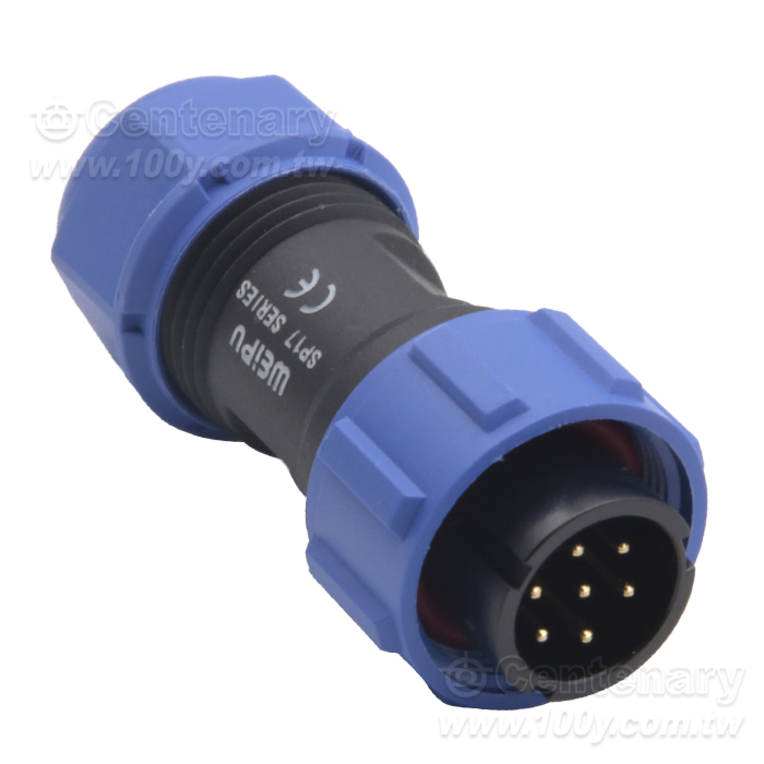 電纜插頭+後螺母插座7P 5A/400V - 162812 產品圖片