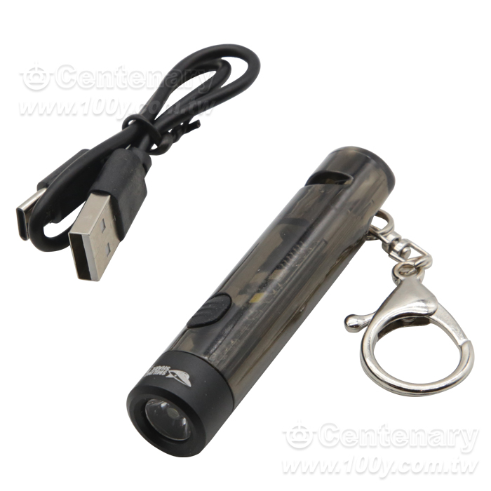 紅藍閃戶外超亮隨身便捷小手電筒5W - 163065 產品圖片