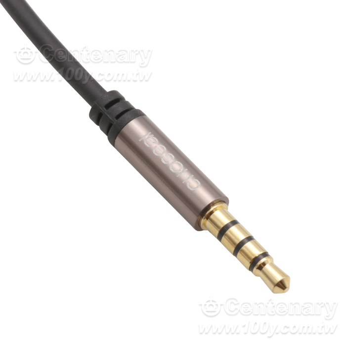 秋葉原牌子 3.5mm耳機麥克風分離線一分二轉接線_30cm - 163032 產品圖片
