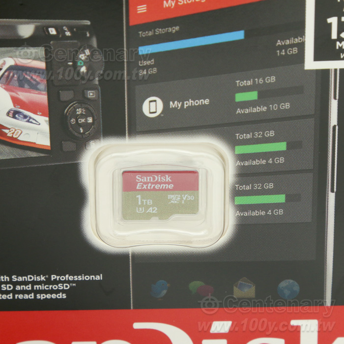ExtremePRO microSDXC A2 1TB Memory Card - 95755 Product Image
