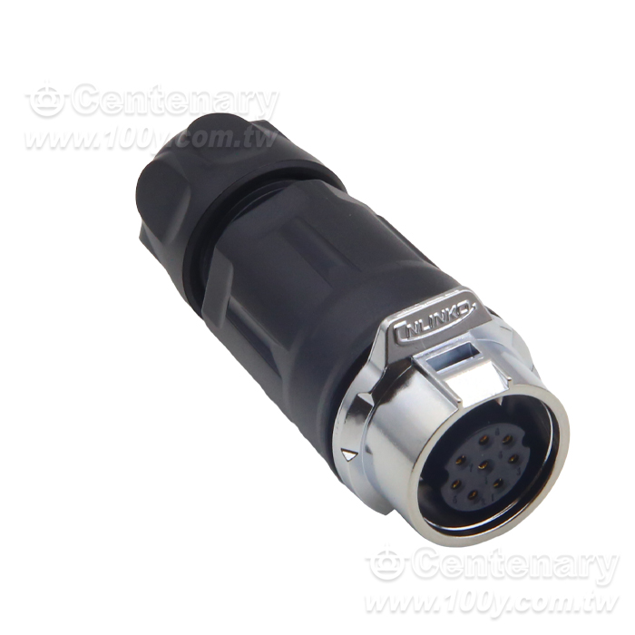 Cnlinko  LP16 Type Connecting 8-core/dock Female Plug/Multi core power supply Industrial waterproof connectors - 161678 Product Image