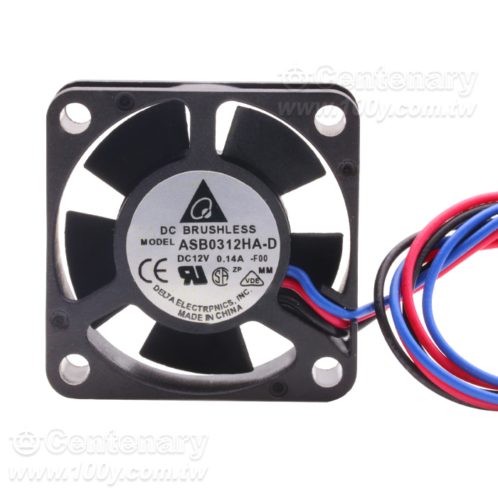 DELTA 12V 0.15A 30*30*10MM 3線 - 163338 產品圖片