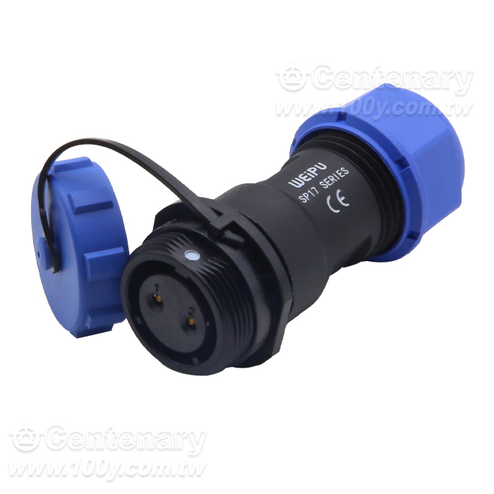 電纜對接母端2P 10A/500V - 163371 產品圖片