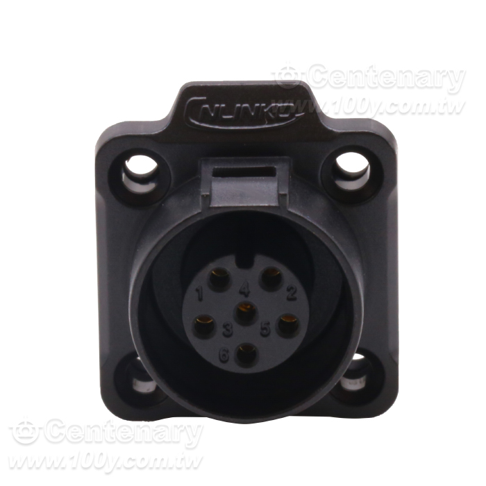 Cnlinko  LP12 type 6 cores/Multi core power supply Industrial waterproof connectors - 161284 Product Image
