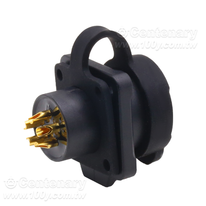 Cnlinko  LP12 type 5cores/Multi core power supply Industrial waterproof connectors - 161310 Product Image