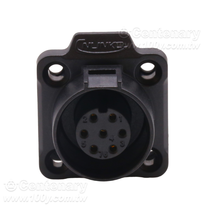 Cnlinko  LP12 type 7cores/Multi core power supply Industrial waterproof connectors - 161311 Product Image