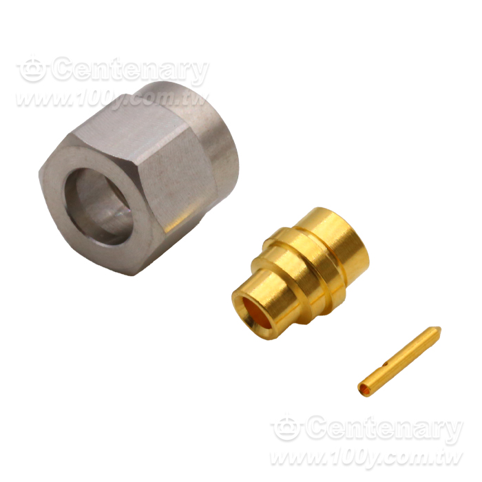 SMA male connector with 086 series cable FOR RG405 26.5G - 163416 Product Image