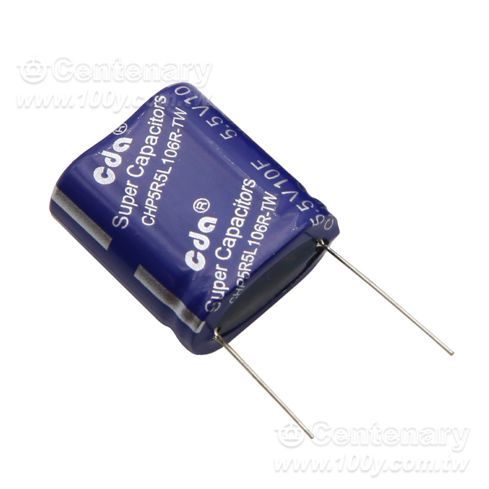 超級法拉電容  10F/5.5V  13*26*23 - 163450 產品圖片