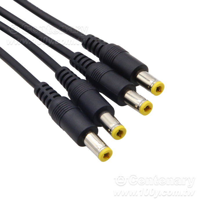 DC5.5*2.5MM one minute four laptop power cord - 163398 Product Image