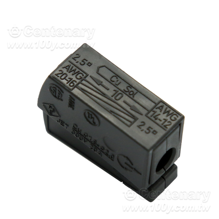 電纜線連接器 2.5mm/400V/24A 1進1出 - 145333 產品圖片