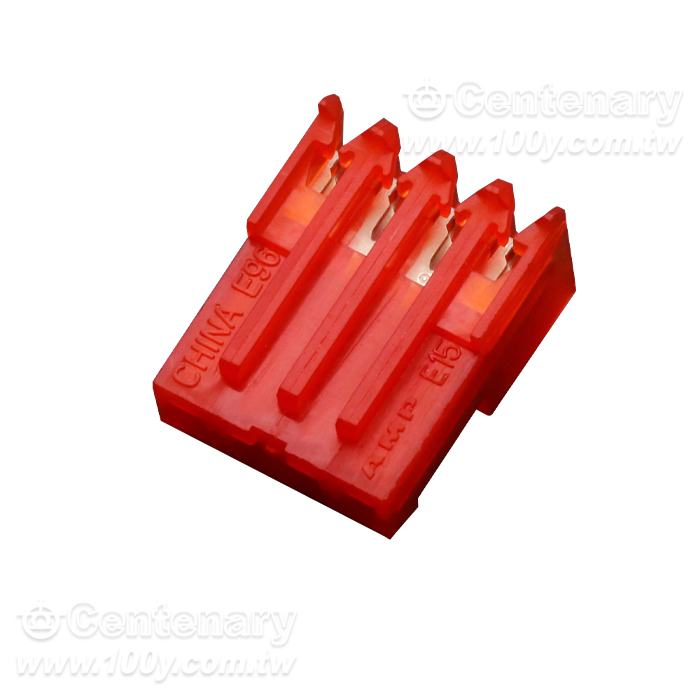 MTA-100   2.54mm Female Socket  4P  22 AWG - 94767 產品圖片