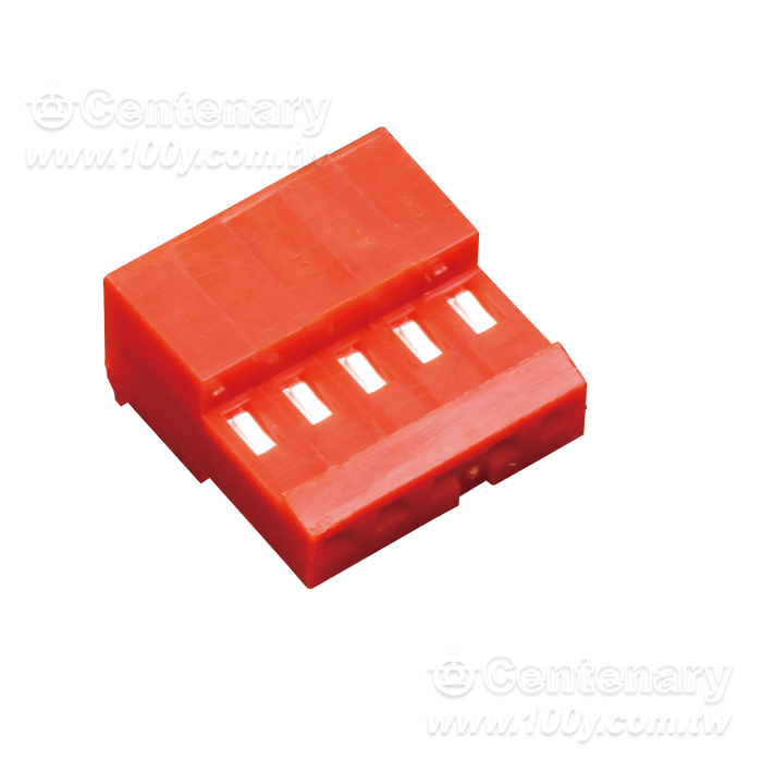 TE_MTA-100 Female Plug 5P P:2.54mm - 101684 Product Image