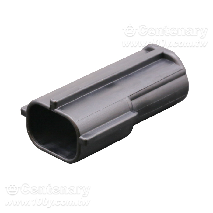 TE CONN RCPT HSG 1POS BLACK - 164689 Product Image