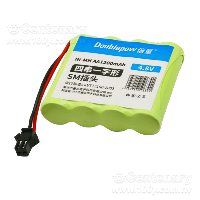 鎳氫電池組 AA5號 四串 4.8V - 163537 產品圖片
