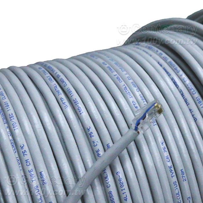 Cat.6A U/FTP 超六類網路線(淺灰色)23AWG*4P - 163540 產品圖片