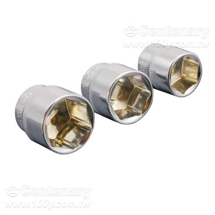 3/8寸短套筒六角直徑19mm - 163654 產品圖片