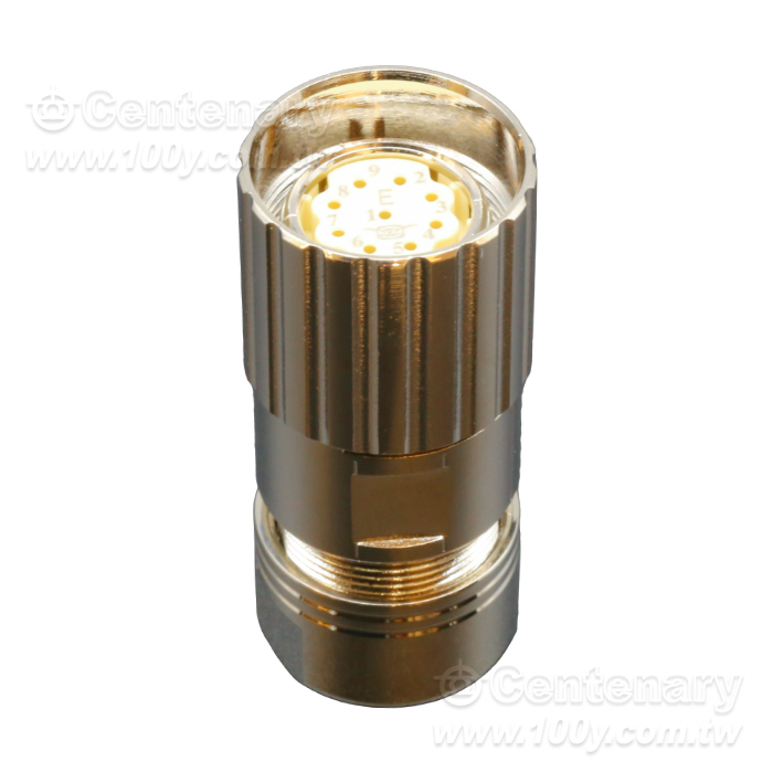 Aviation plug M23 - 163618 Product Image