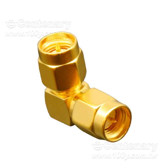 SMA revolution male 90 degree Angle elbow - 163658 Product Image