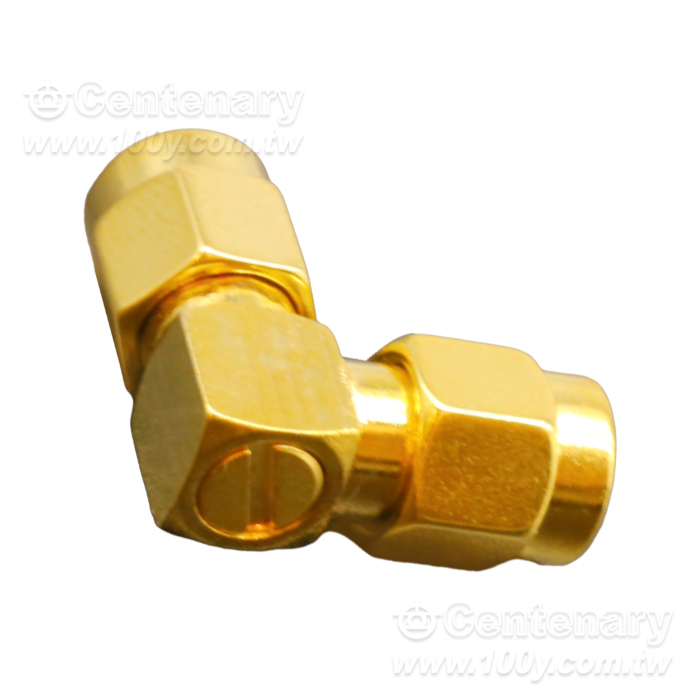RPSMA-JJWSMA right-angle elbow for internal thread hole to internal thread hole - 163660 Product Image