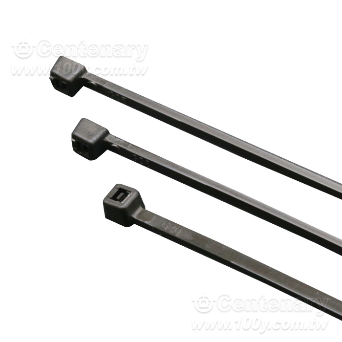 鐵氟龍扎帶 黑色 100根/包 L150*W3.6mm - 163609 產品圖片