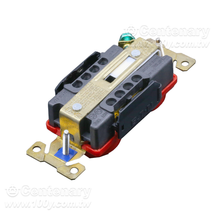 Cooper/EATON 20A/125V  美標電源插座 紅 - 163670 產品圖片