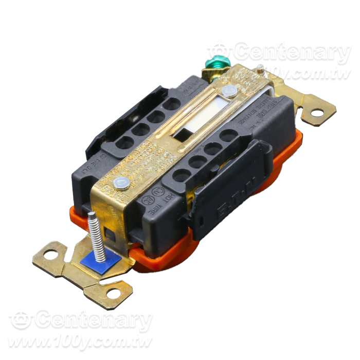 Cooper/EATON 20A/125V  美標電源插座 橙 - 163672 產品圖片