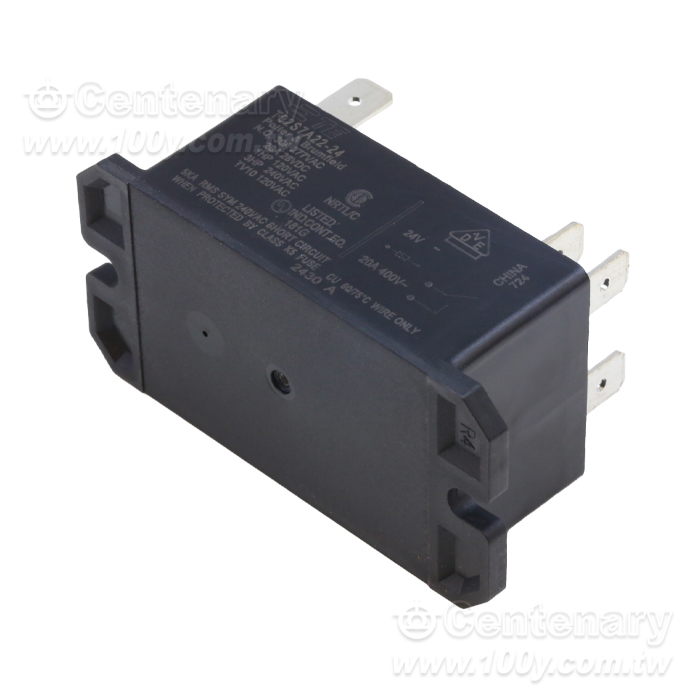 泰科繼電器 30A AC24V 2組常開 - 163767 產品圖片
