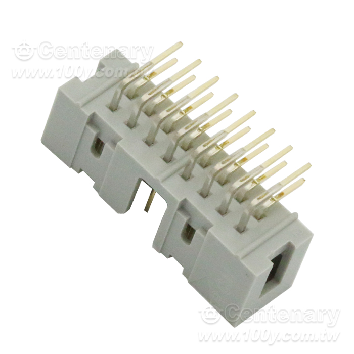 2.54mm 90° Center Low Prolfile Header For IDC Socket - 153590 Product Image