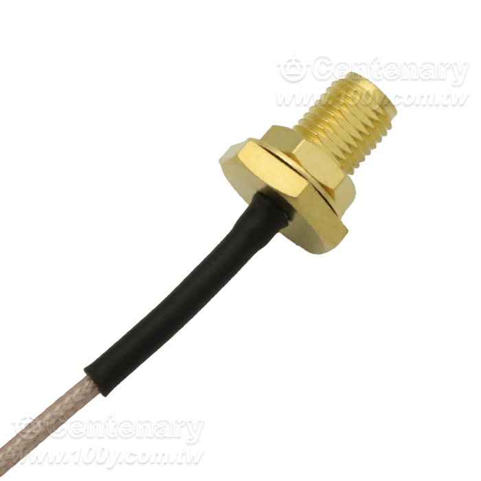SMA母頭 + MCX公頭 15CM RG178 - 96650 產品圖片