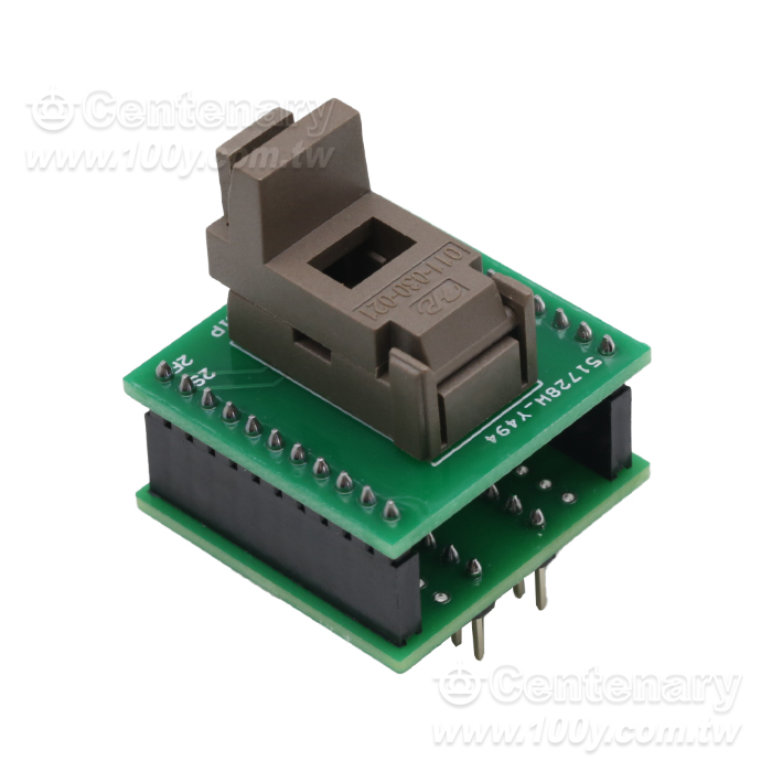 SMD-0.3 Flip-top Kelvin + adapter board - 163991 Product Image