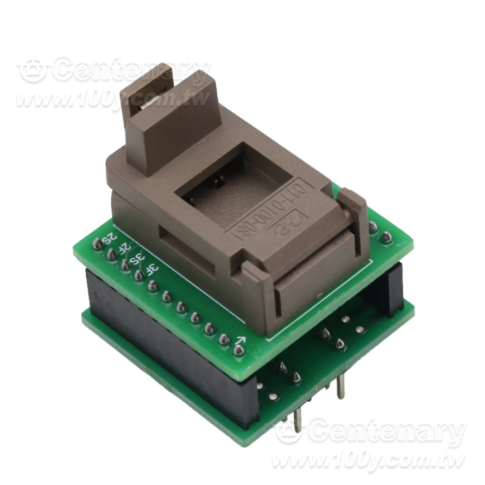SMD-1.0 翻蓋式開爾文＋轉接板 - 163993 產品圖片