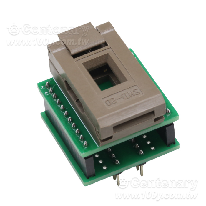 SMD-2.0   Flip-top Kelvin + adapter board - 163994 Product Image