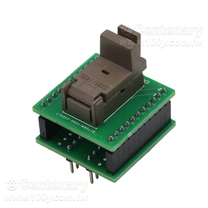 SMD3.2*2.5-4L翻蓋式＋轉接板 - 163996 產品圖片