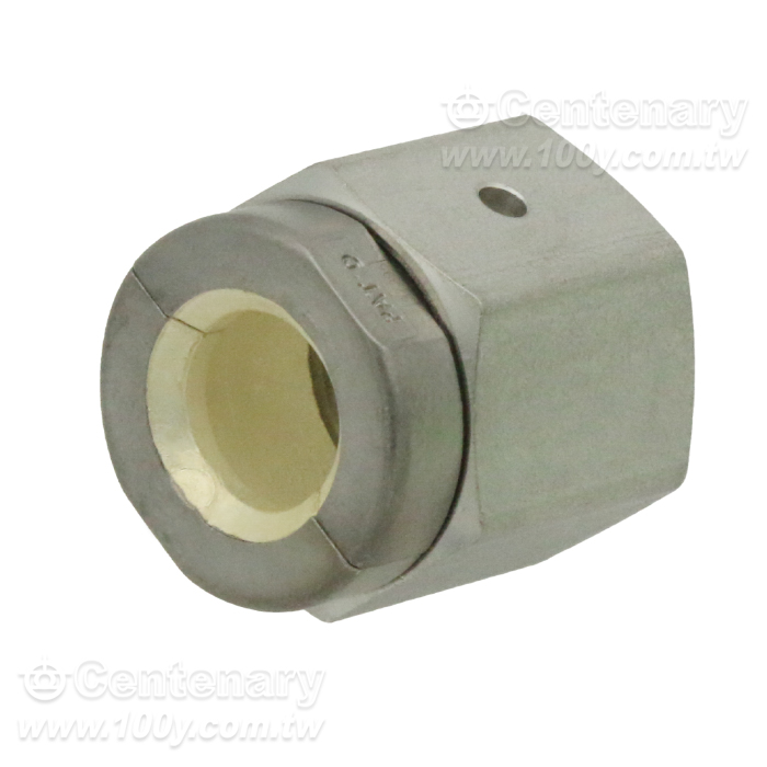 316L 1/4 in.外螺紋拼合螺母組件 - 163823 產品圖片